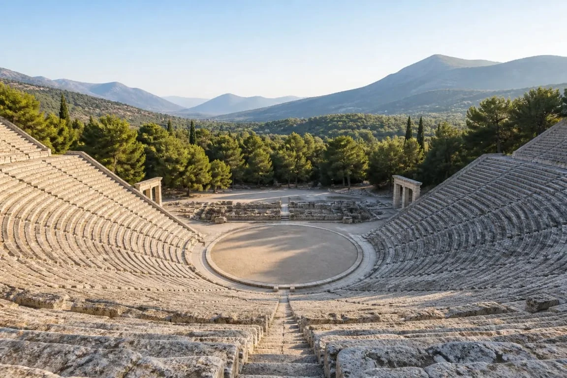 Road trip sud Grèce 4 jours : visite du théâtre antique d'Épidaure
