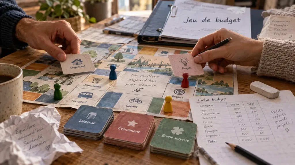 Un jeu de budget en PDF pour apprendre à gérer l’argent, à tout âge