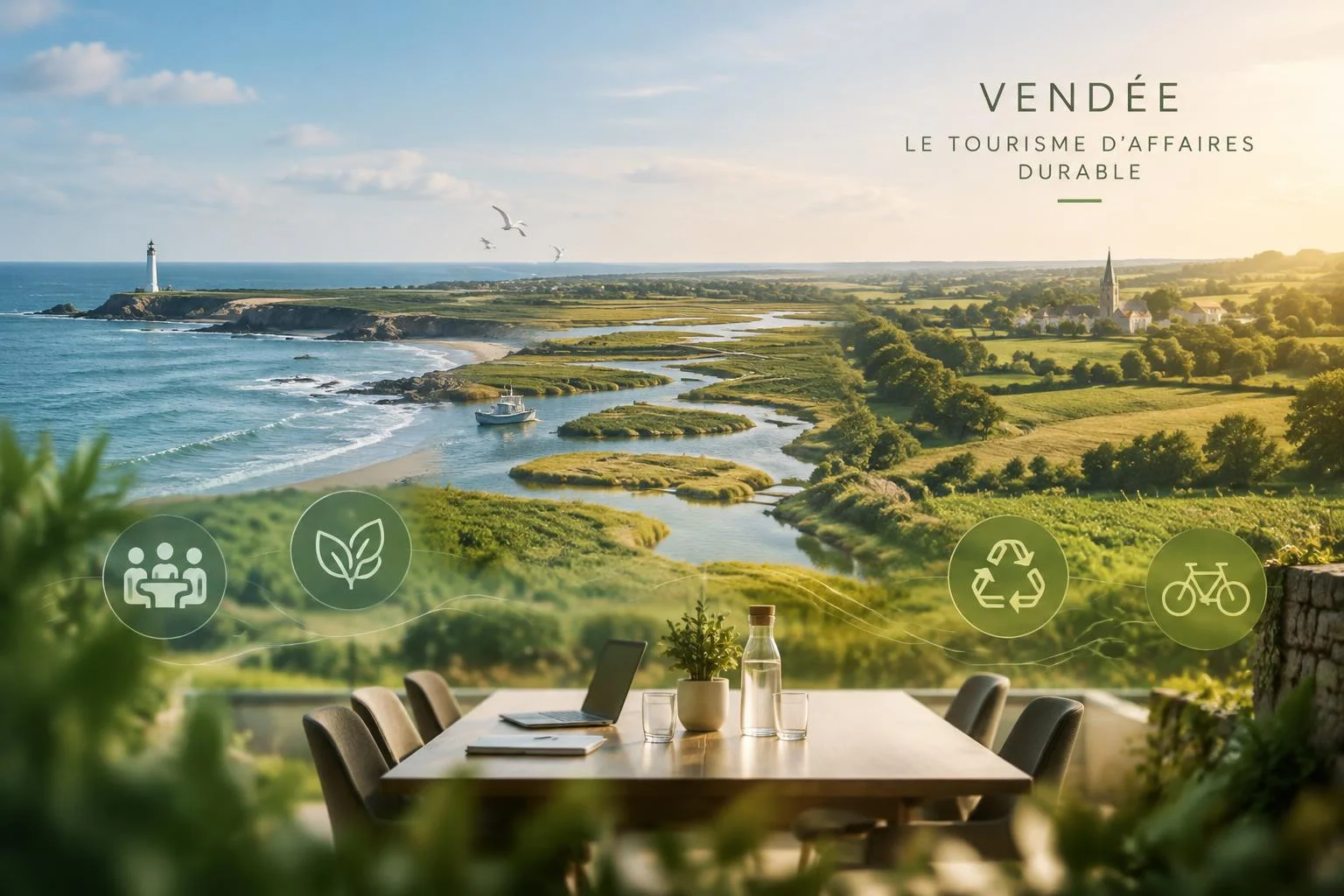 Tourisme d’affaires durable en Vendée : développer le MICE