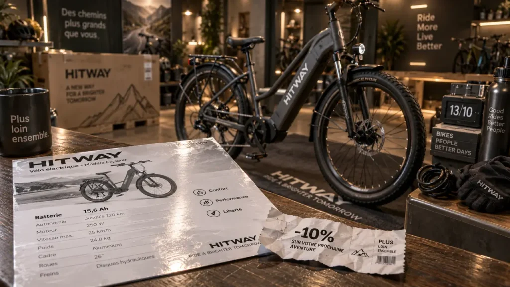 Un vélo électrique Hitway se choisit sur 4 critères : usage, batterie, prix et vendeur