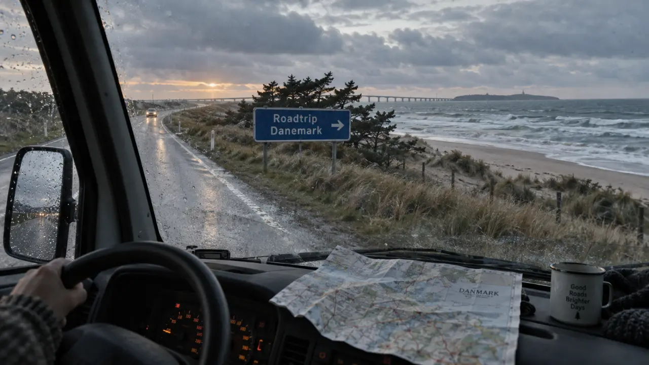 Road trip Danemark : van sur route côtière, mer du Nord, dunes et île